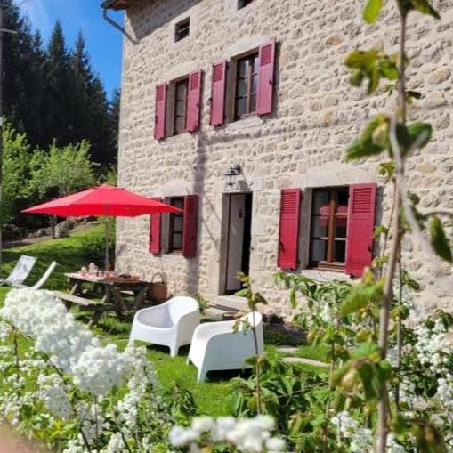 Se Reconnecter A La Nature Au Gite 3 Etoiles De Montager A Saint Andre De Chalencon 외부 사진