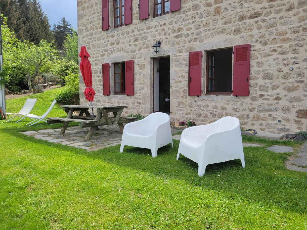 Se Reconnecter A La Nature Au Gite 3 Etoiles De Montager A Saint Andre De Chalencon 외부 사진