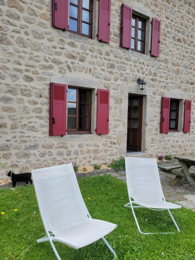 Se Reconnecter A La Nature Au Gite 3 Etoiles De Montager A Saint Andre De Chalencon 외부 사진