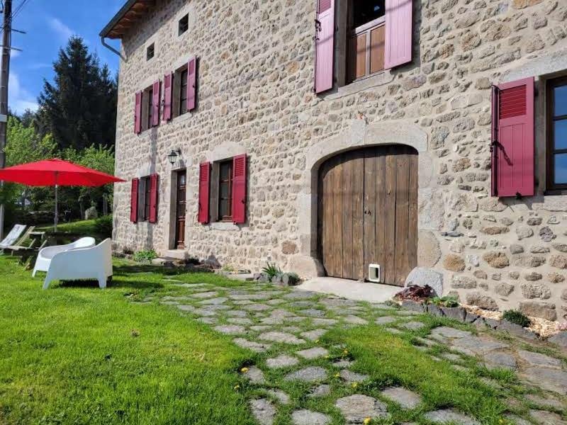 Se Reconnecter A La Nature Au Gite 3 Etoiles De Montager A Saint Andre De Chalencon 외부 사진
